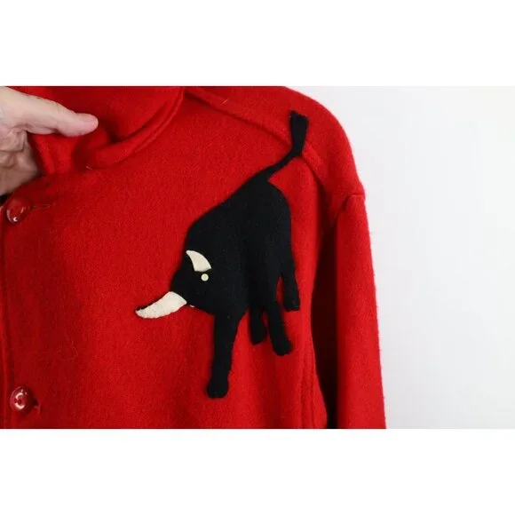 Vtg 70s Boy Scouts of America Philmont Scouts Ranch Wool Shirt